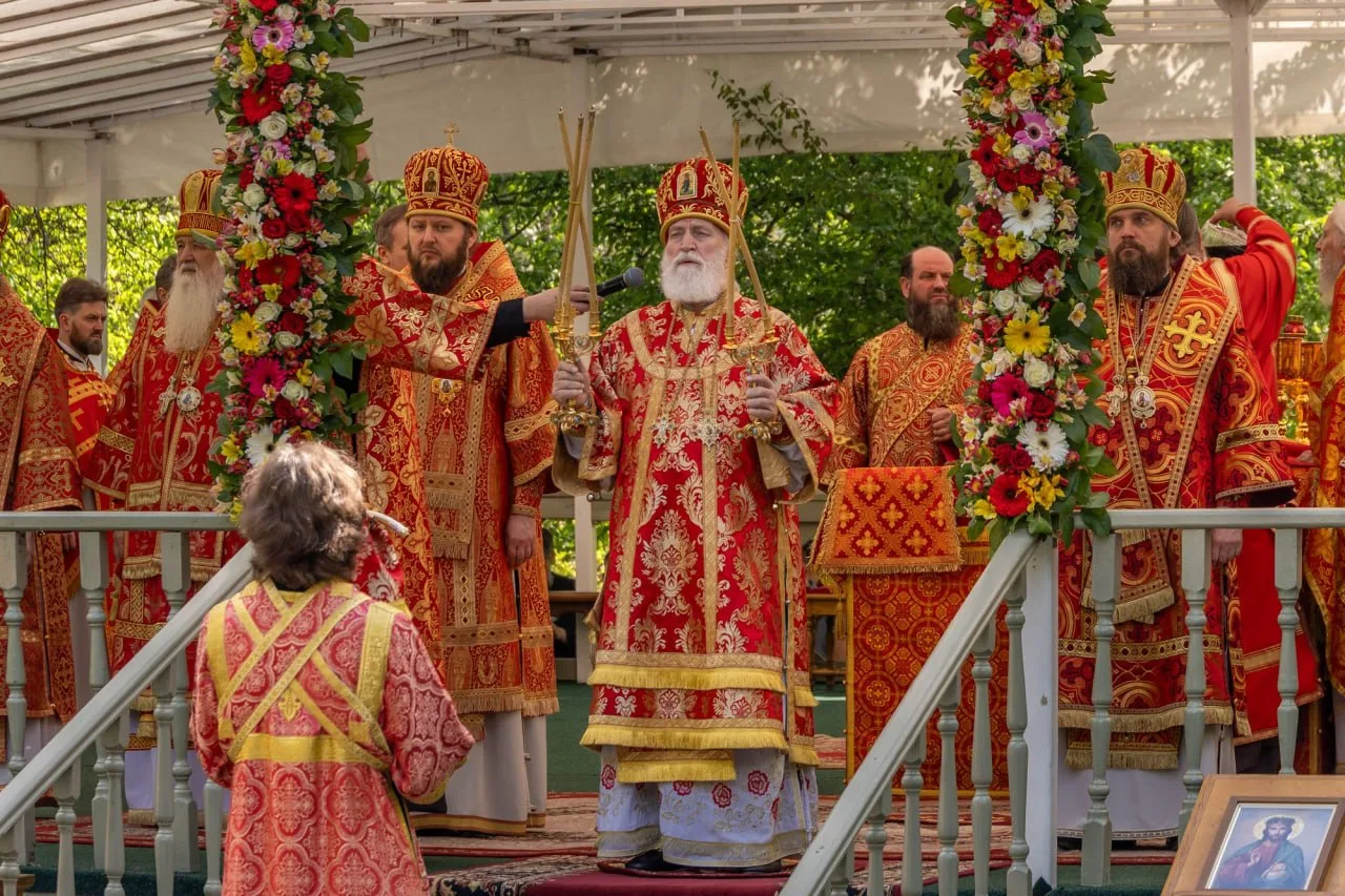 Небесная литургия на «Русской Голгофе»