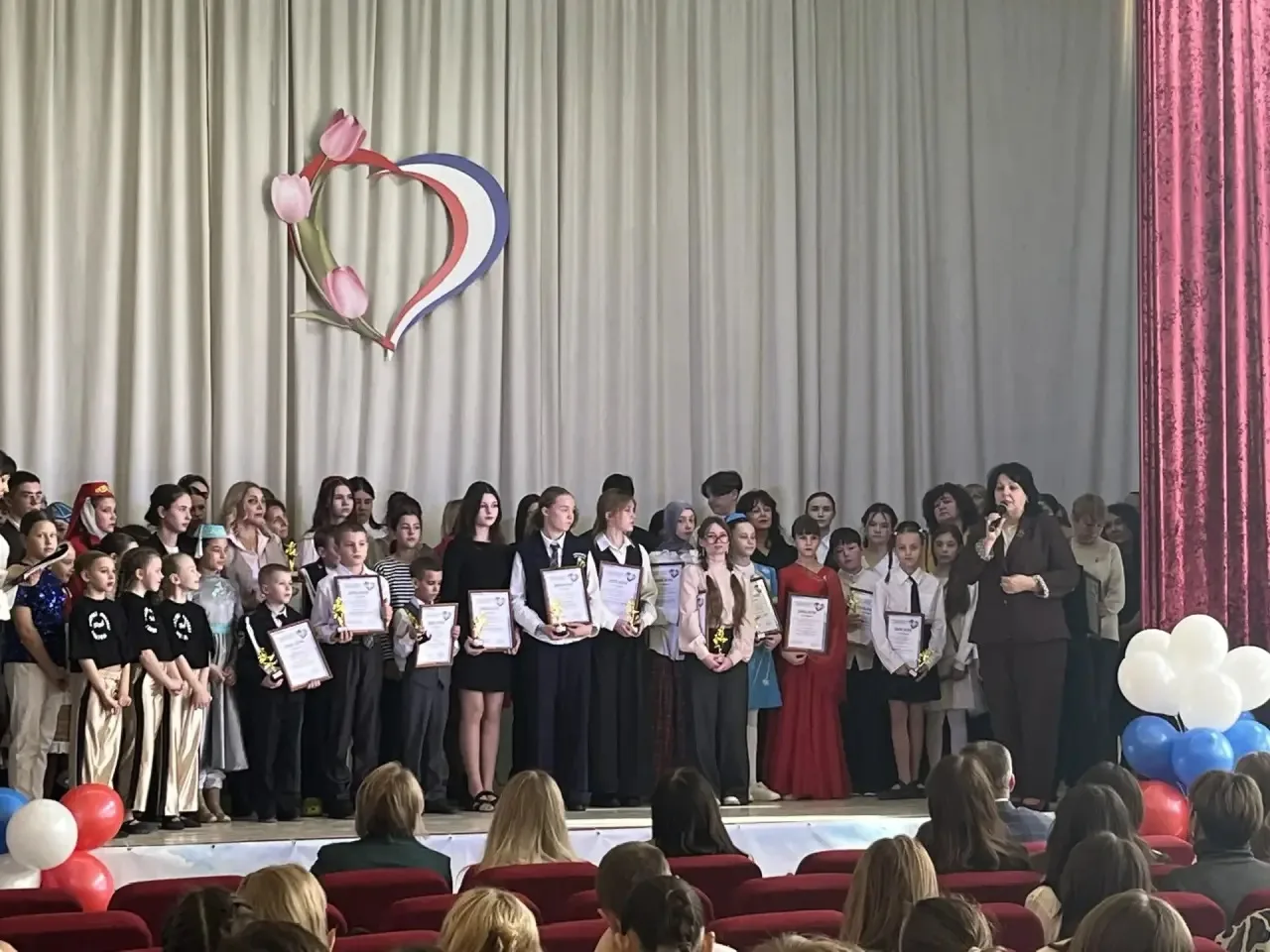 Крым в сердце моем 2026🇷🇺  📌На базе МБОУ «Школа-гимназия, детский сад № 25» прошла церемония торжест