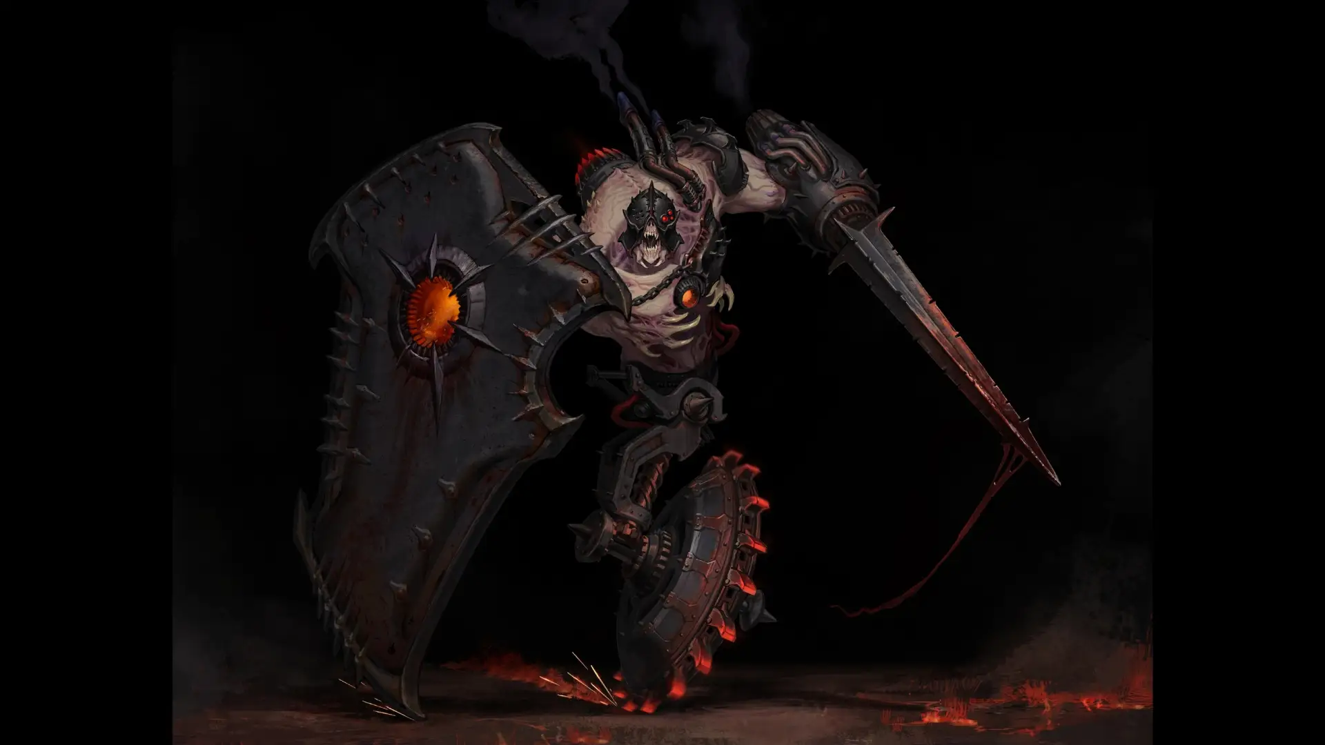 Концепт-арт нового врага Buzzsaw к DOOM: The Dark Ages: Revelations

Рвать на куски эту тварь можно 