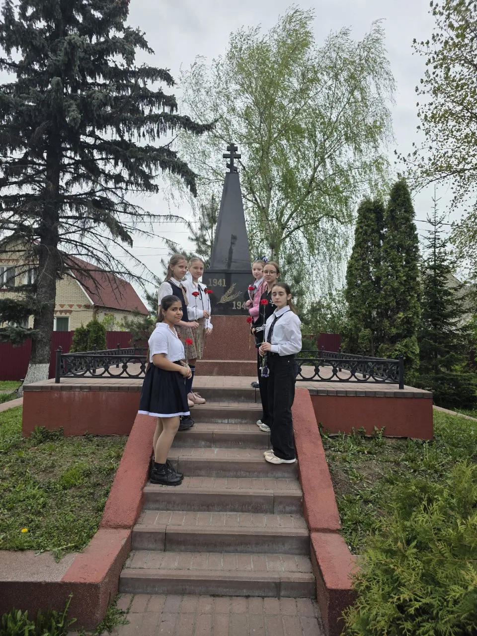 В рамках Марафона "Наследники Победы", посвященного 81 годовщине Великой Победы, активисты нашей шко
