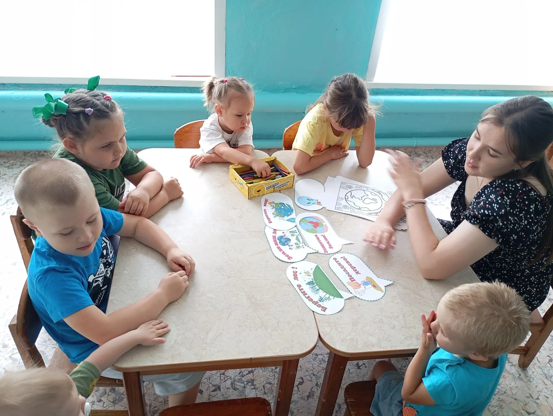 🌍 День охраны окружающей среды в нашей дошкольной группе! 🌱
   Сегодня наши воспитанники превратил