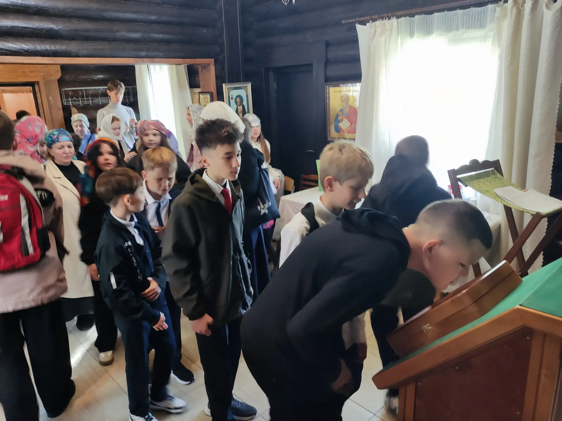 МОЛЕБЕН ПЕРЕД НАЧАЛОМ УЧЕБНОГО ГОДА