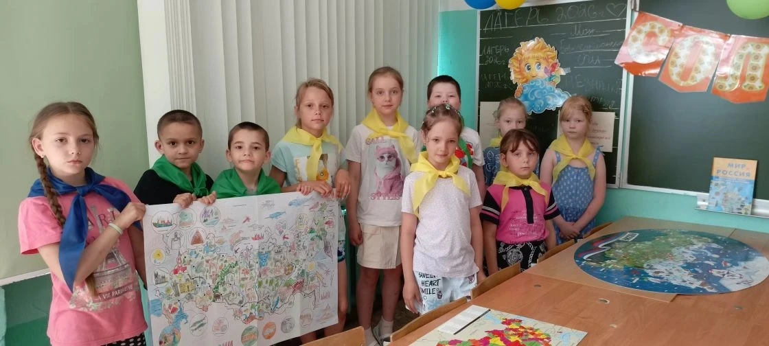 ✨Летний лагерь "Солнышко" ☀ 
💫Девятый день
🇷🇺11 июня, накануне Дня России, наш лагерный день был 