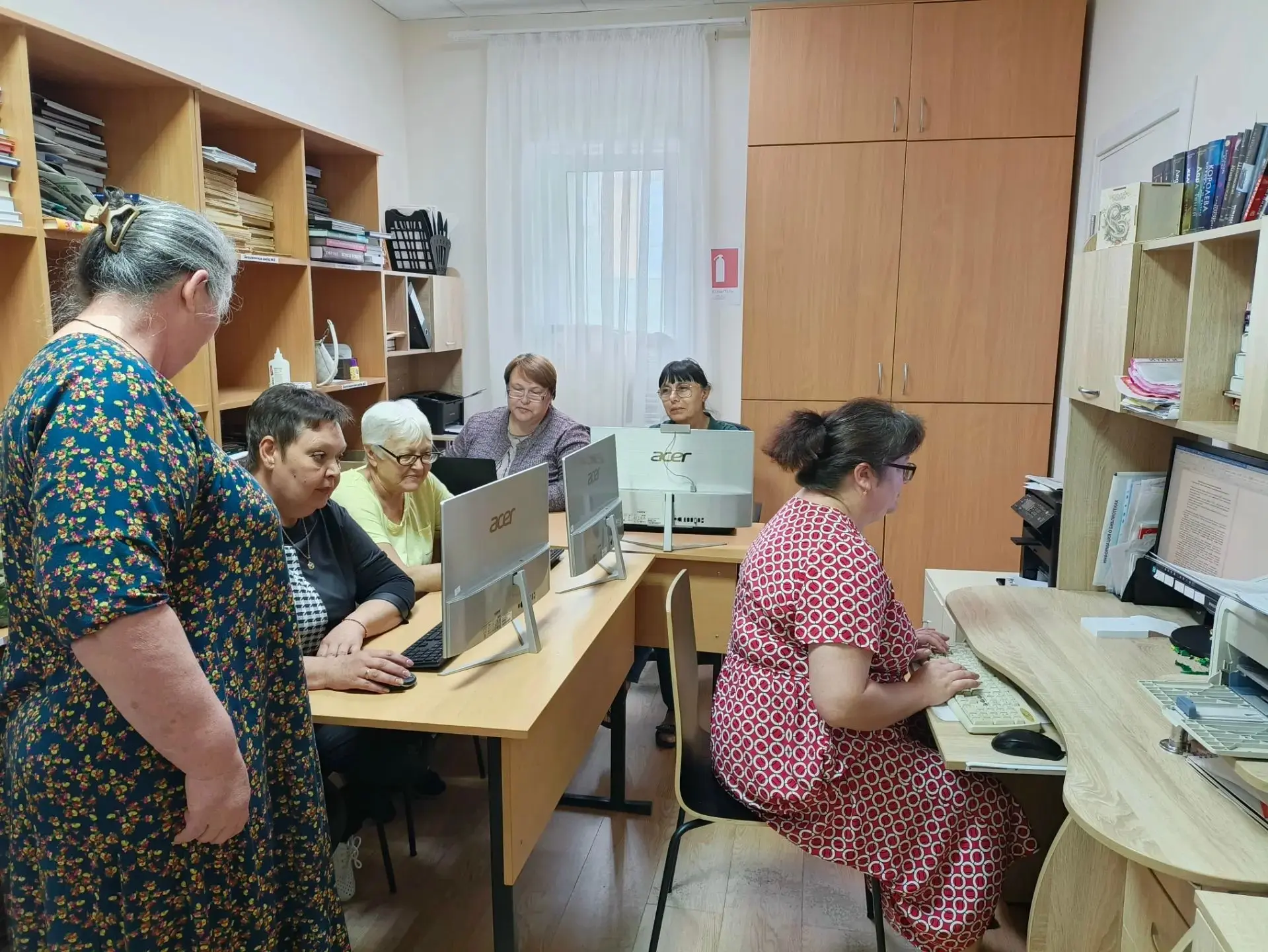 Состоялось завершение обучения первой группы участников в рамках проекта «ПК все возрасты покорны», 