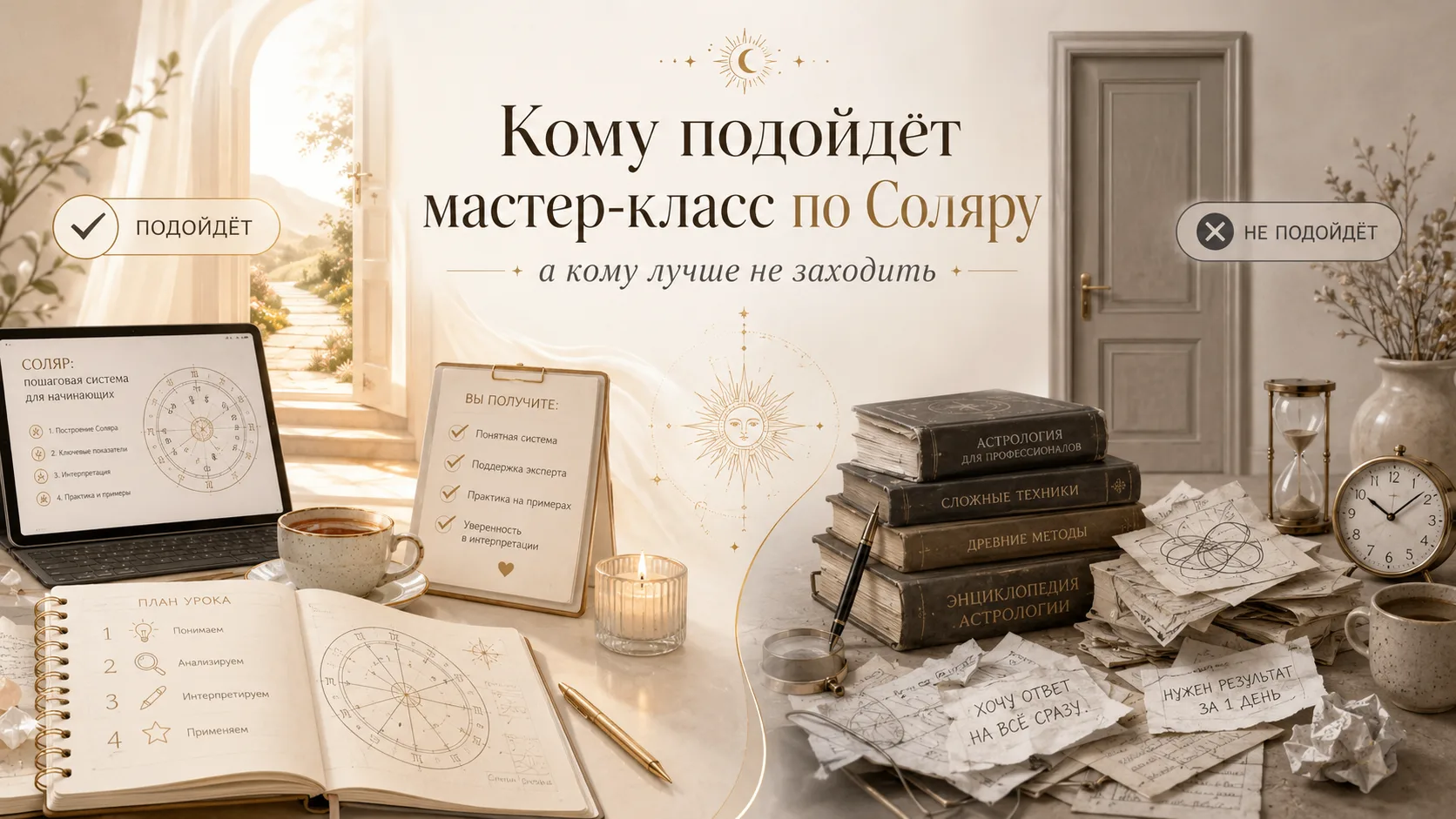 Кому подойдёт мастер-класс по Соляру, а кому лучше не заходить.