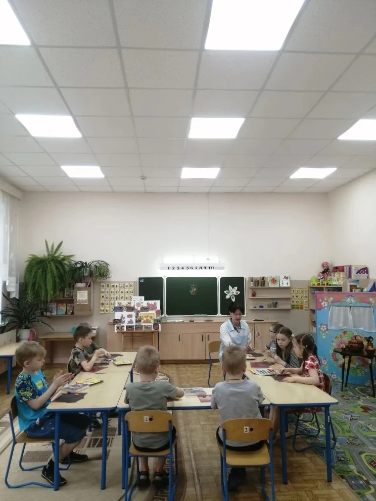 💫 В нашем детском саду прошло открытое занятие в подготовительной группе № 1 по развит...