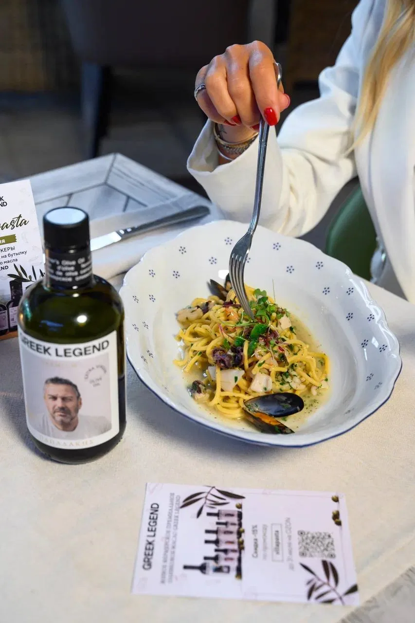 Греческое настроение уже в Villa Pasta! 😍 

Наша коллаборация с Greek Legend набирает обороты — пре