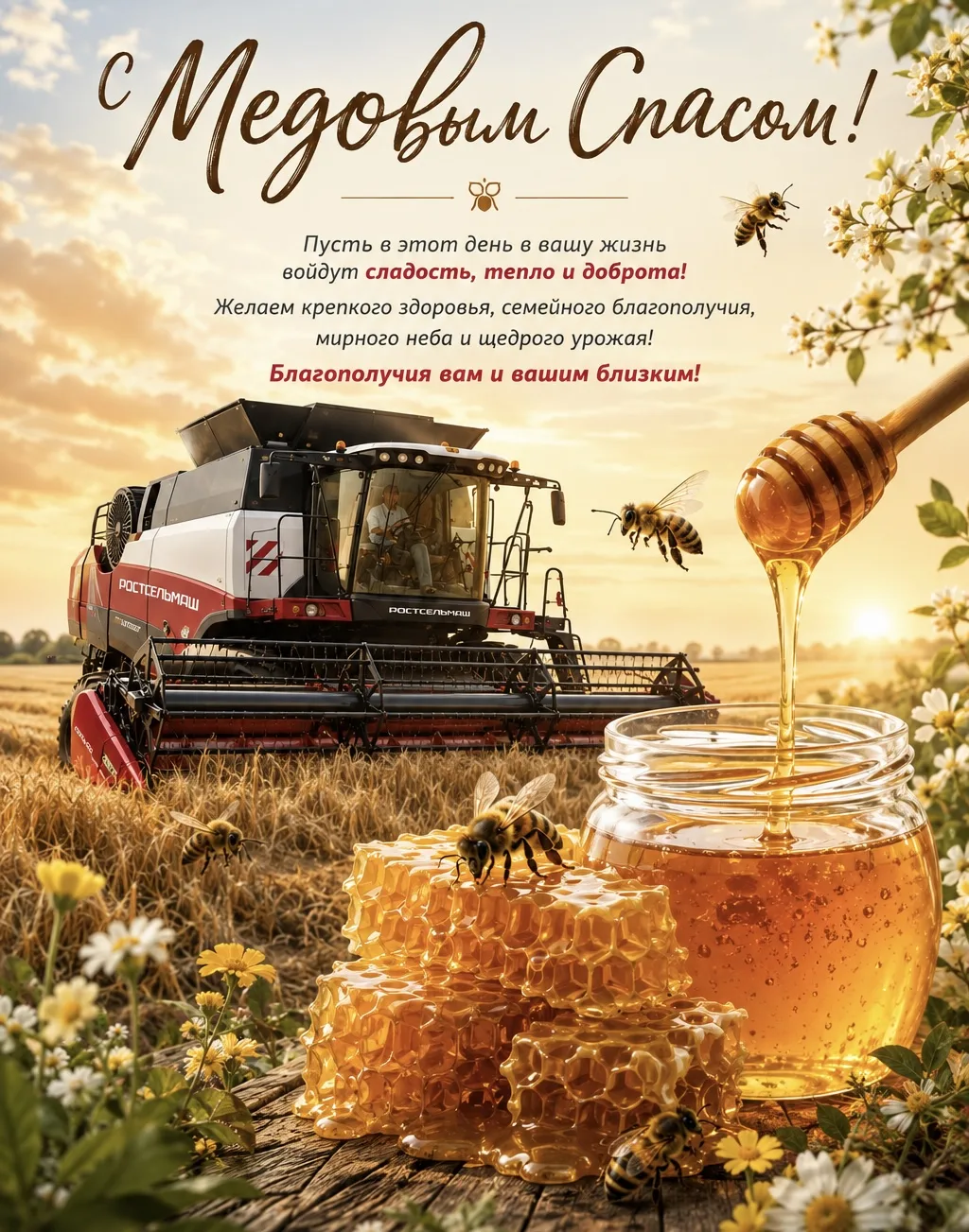 С МЕДОВЫМ СПАСОМ! 🍯 🐝