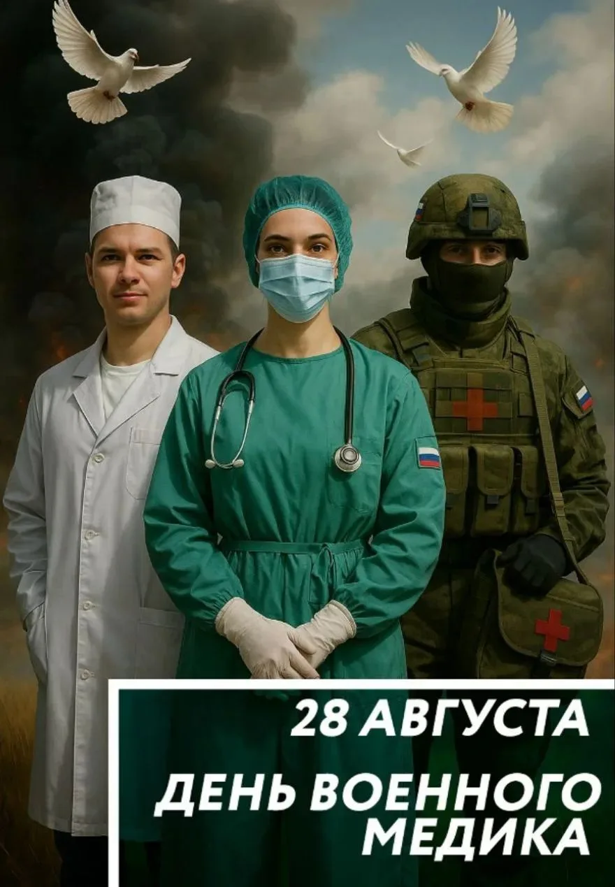 С Днём военного медика! 🩺
