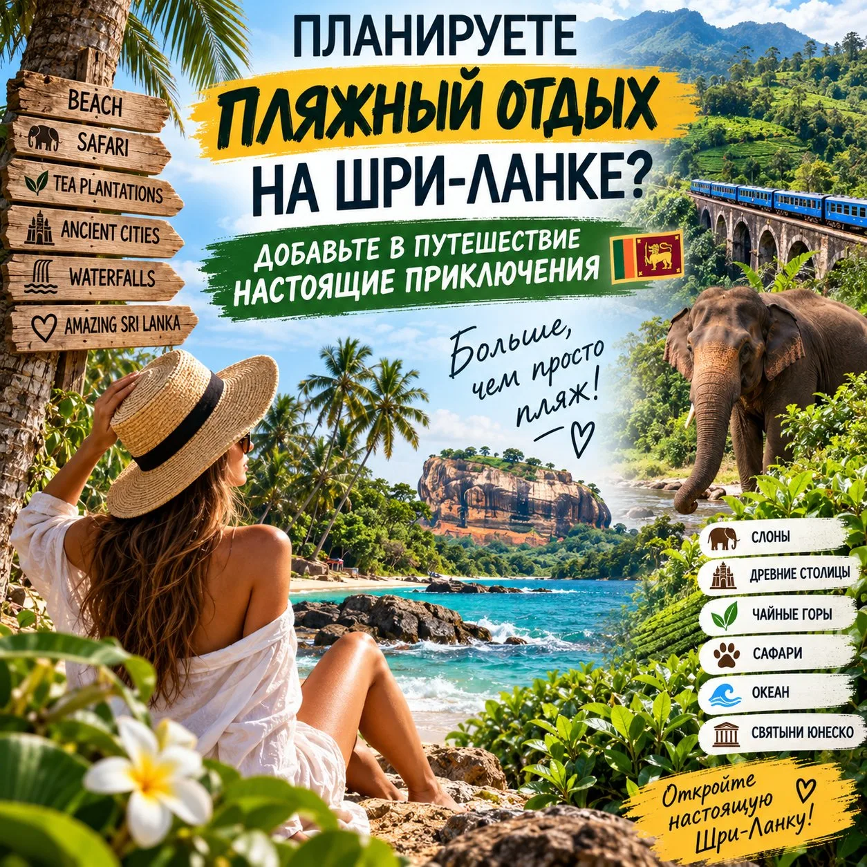 🌊 ПЛАНИРУЕТЕ ПЛЯЖНЫЙ ОТДЫХ НА ШРИ-ЛАНКЕ?