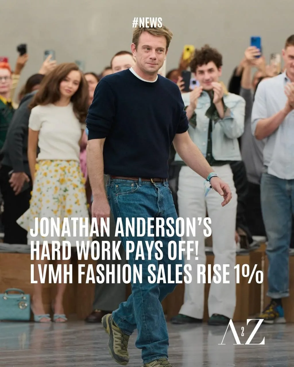 Заголовок дня — продажи LVMH выросли на 1% во втором квартале 2026 после вступления Джонатана Андерс