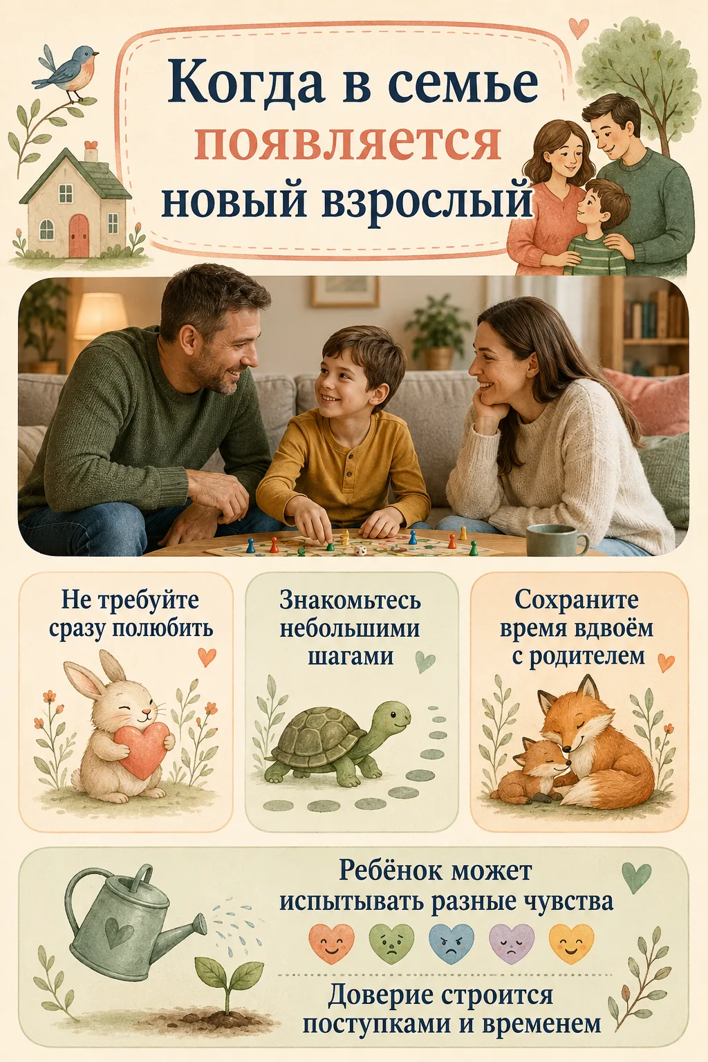 🏡 Когда в семье появляется новый взрослый