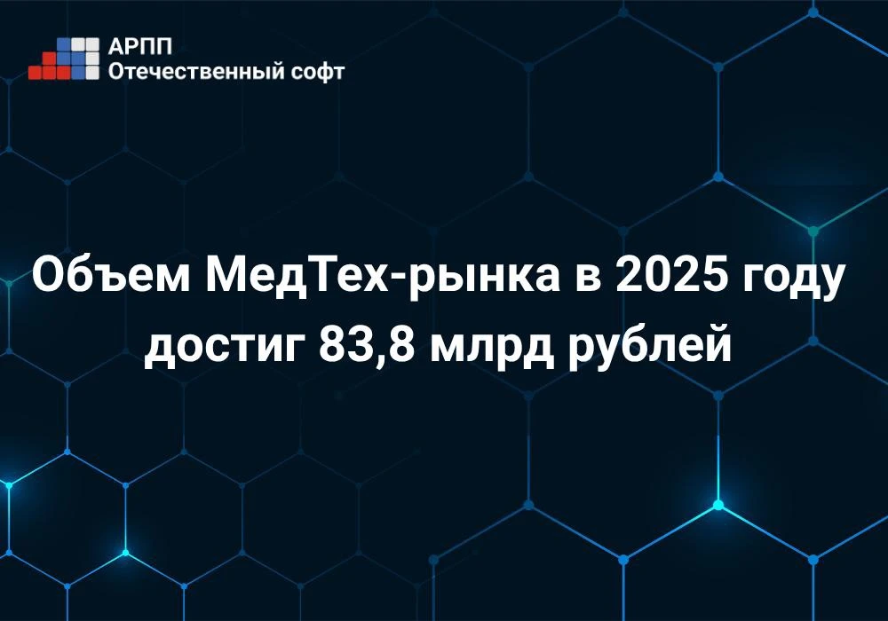 📊 АРПП, РУССОФТ и АРПЭ представили АТЛАС МедТех 2026