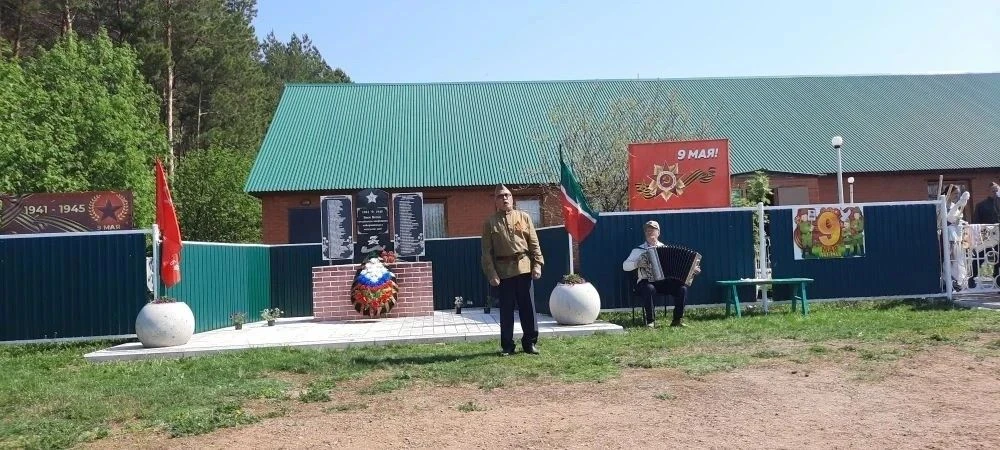 ☀️🎖️🇷🇺Бүген Яңа Кормаш, Татар Суксуы һәм Карт авылларында Бөек Җиңүнең 81 еллыгына багышланган танта