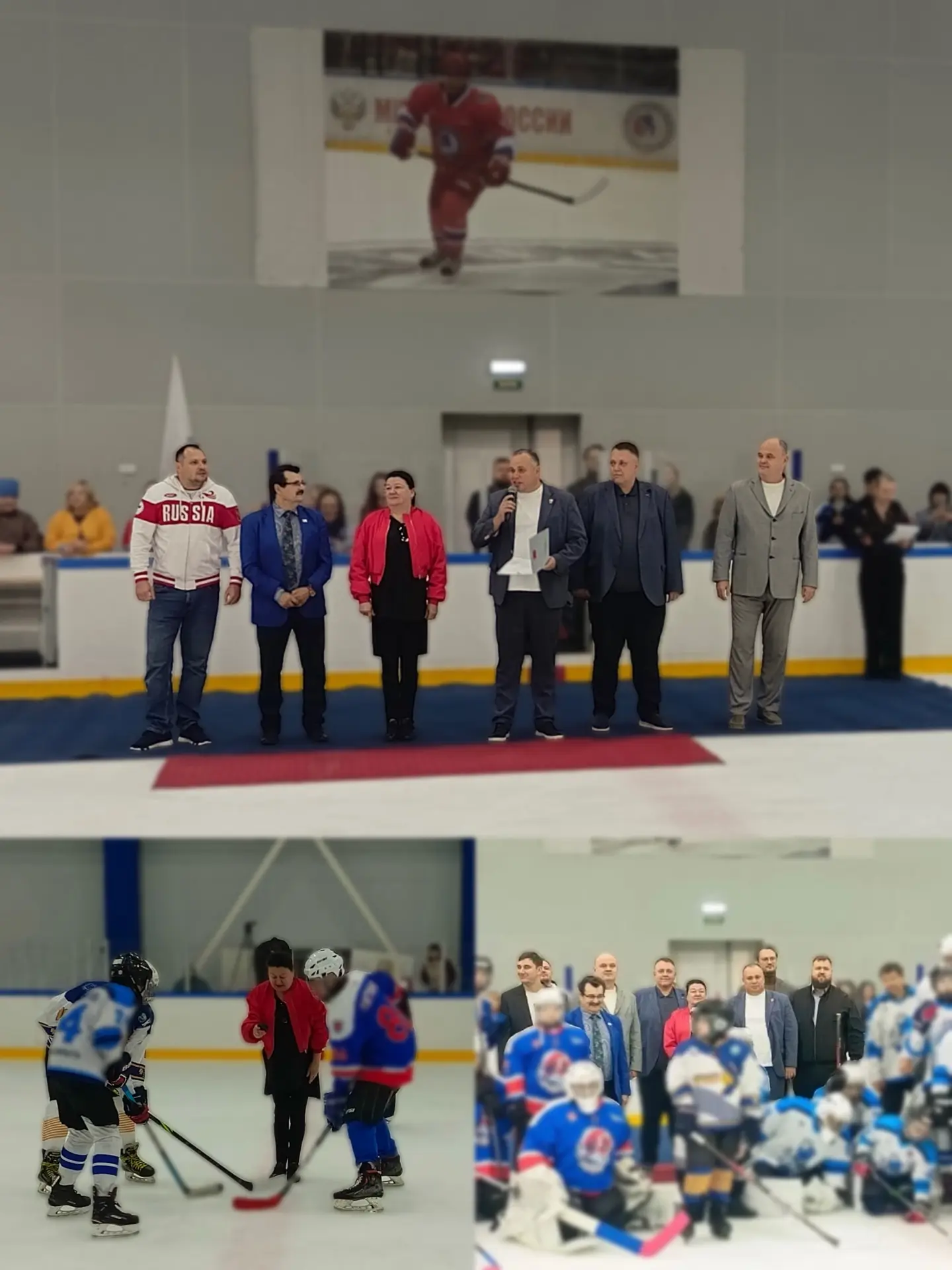 🏒В Центре физической культуры и спорта Василеостровского района дали старт турниру по ...