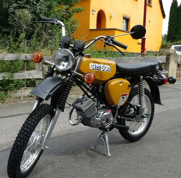 1988 Simson S 51 Enduro Mokick