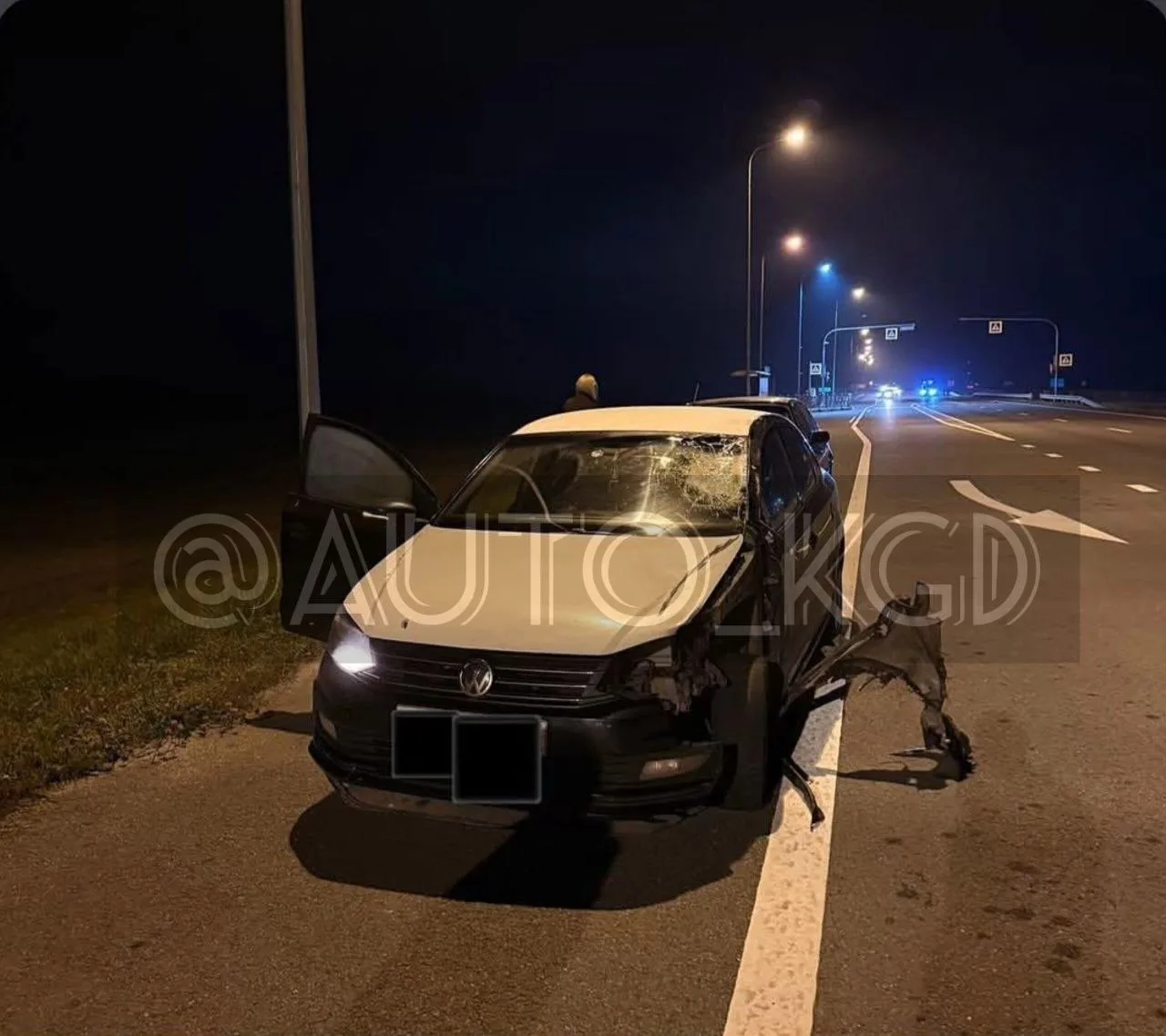 Вчера вечером по дороге на Черняховск в районе Сокольников 30-летний водитель «Фольксва...