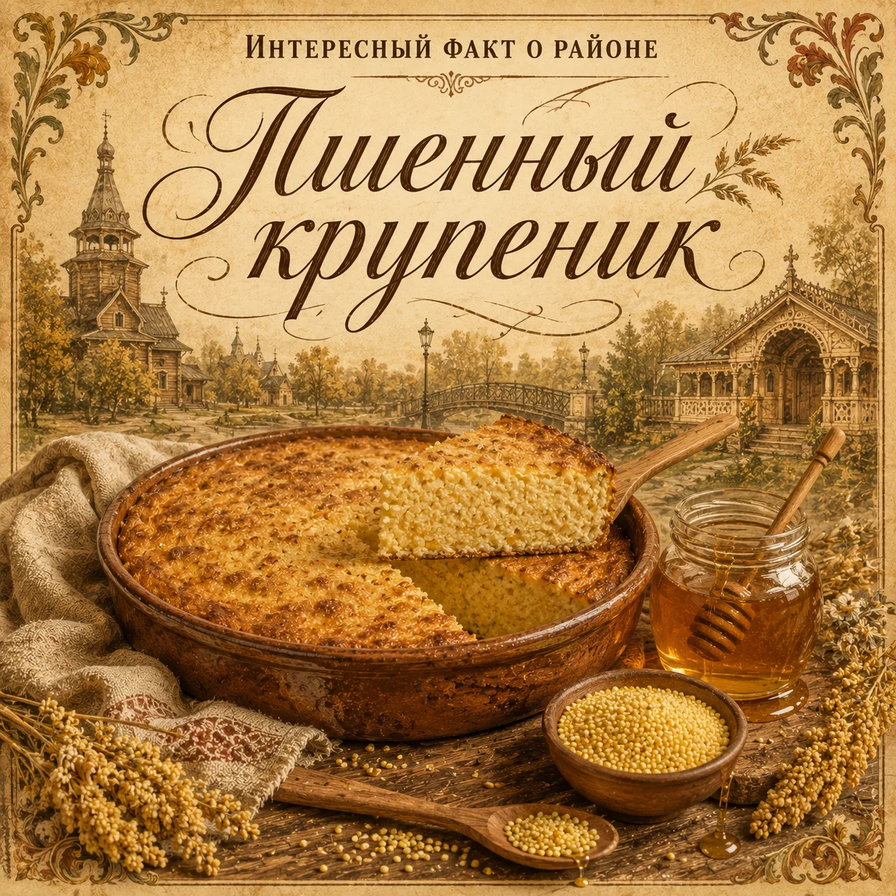 Интересный факт о районе 🌾
