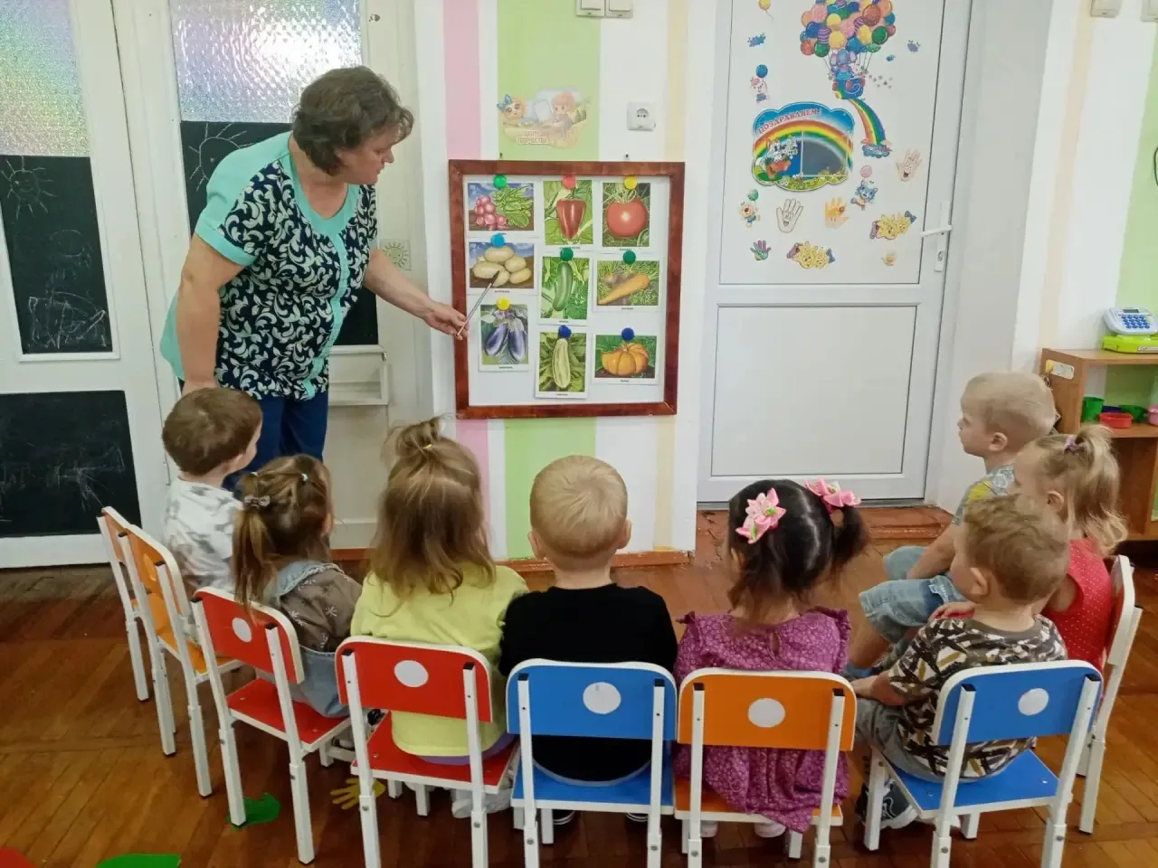 Наступила осень. Ребята младшей группы "Солнышко"   познакомились с приметам осени, зак...
