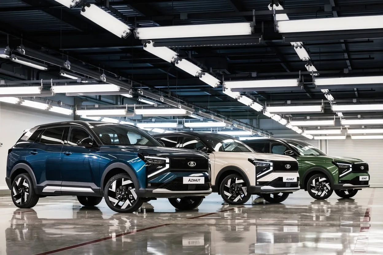🚗 Lada Azimut получит гибридную версию в 2028 году