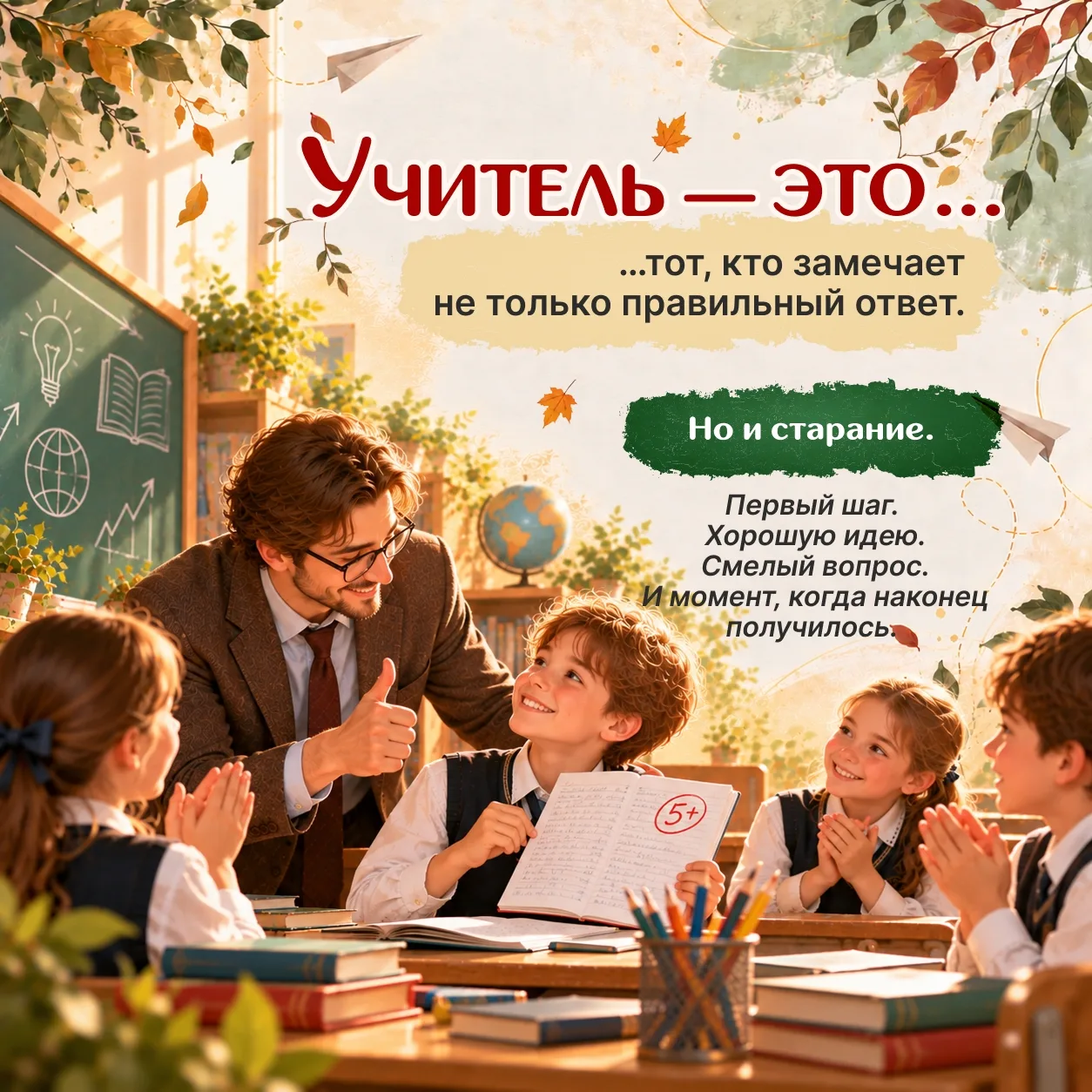 🎉 С Днём учителя! 🎉