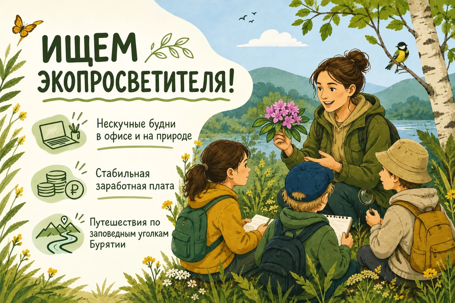 🌲 Экопросветитель, мы тебя ищем!