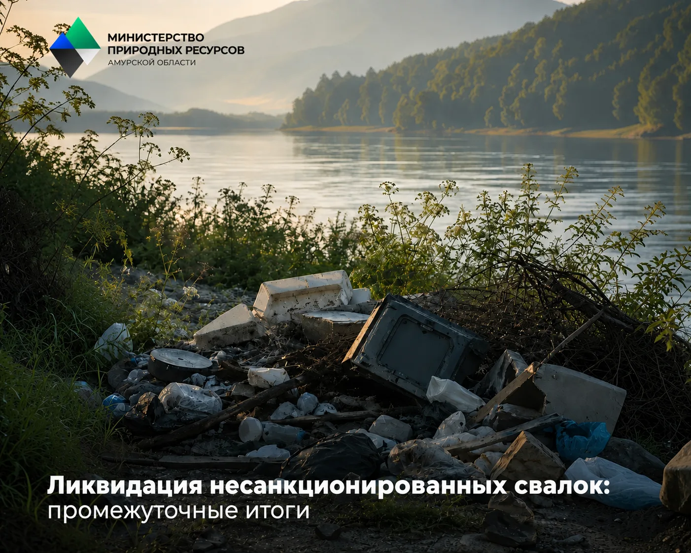 Ликвидация несанкционированных свалок в Приамурье: промежуточные итоги
