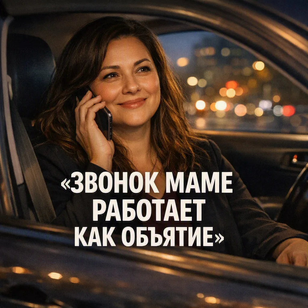 Почему звонок маме лечит стресс быстрее, чем валерьянка? 📞❤️