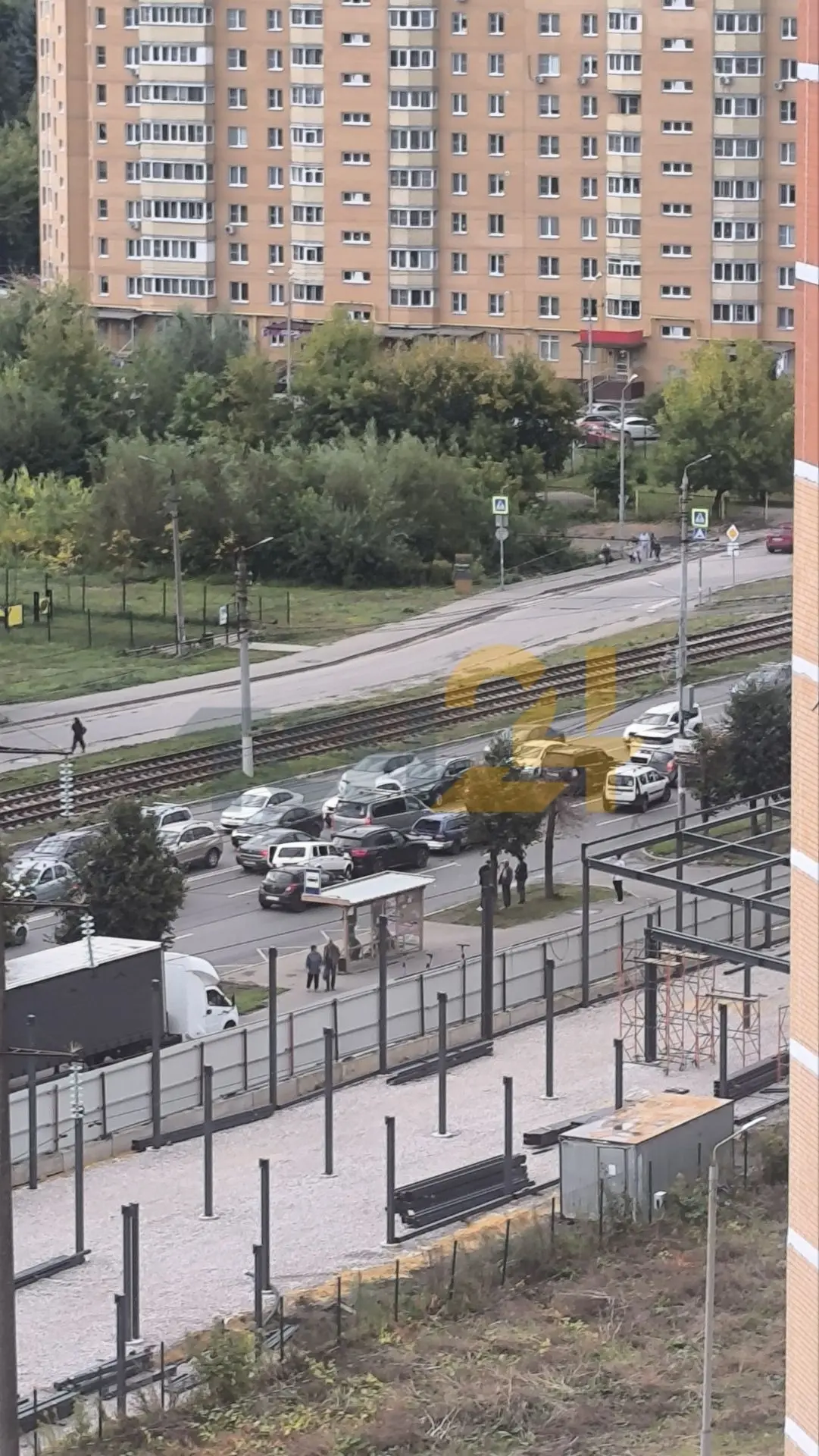 На Зеленстрое с утра пораньше ДТП с участием нескольких машин