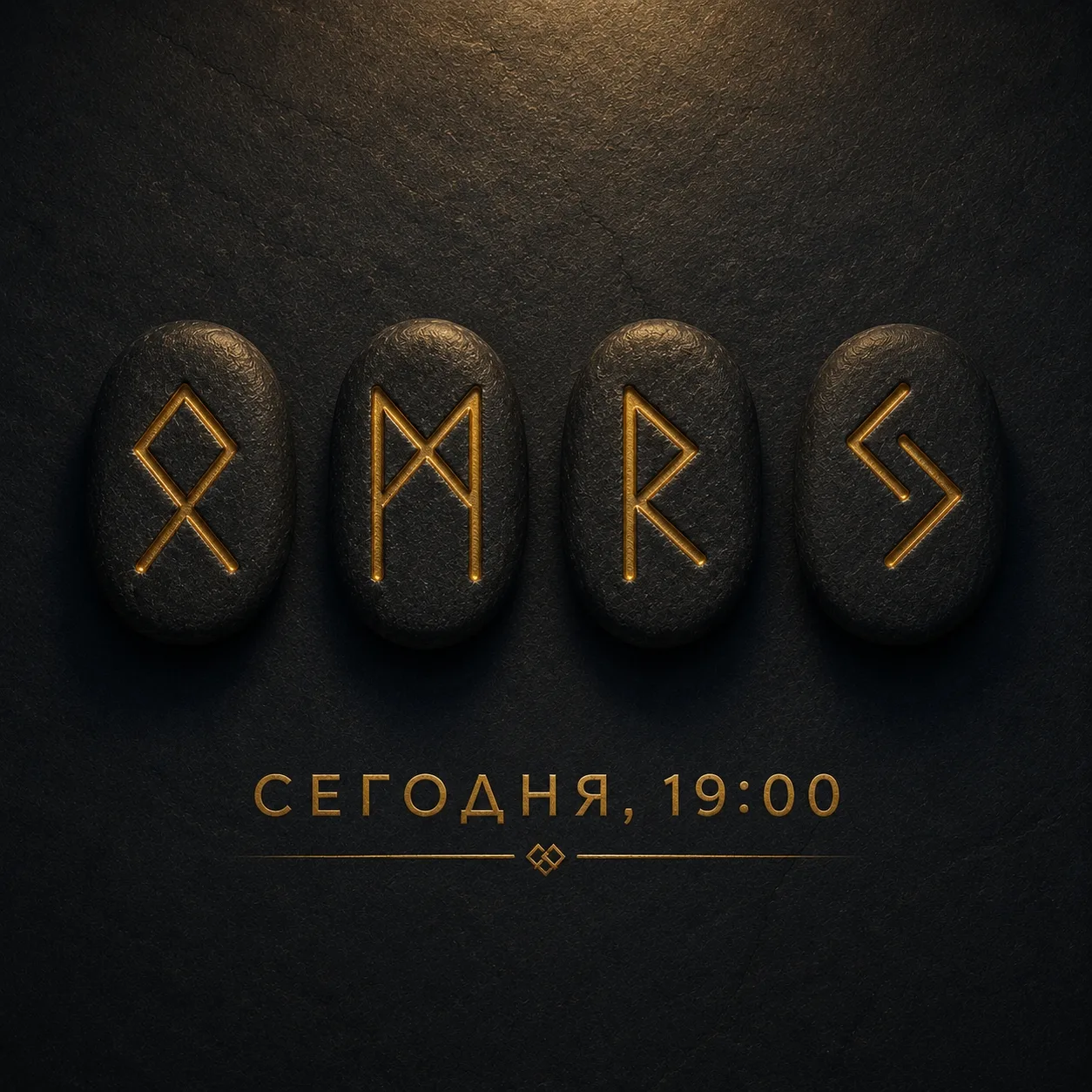 Сегодня в 19:00 проводим рунический практикум "Что на самом деле происходит".