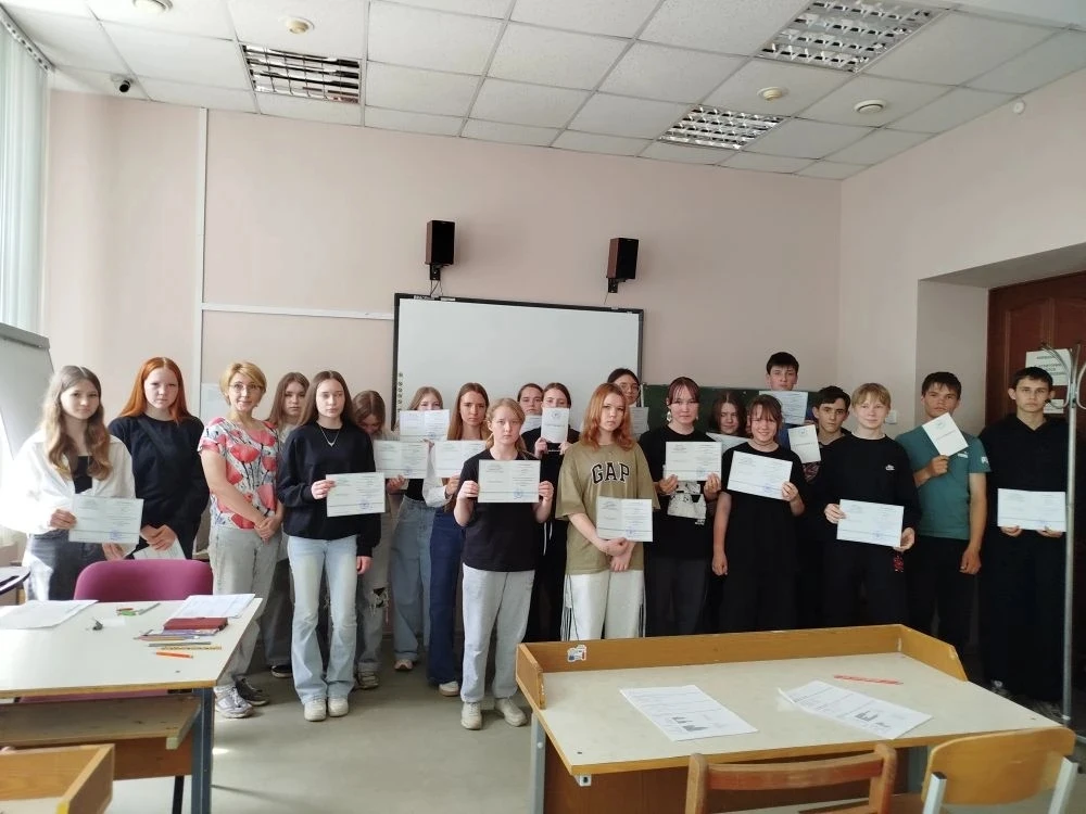 Вчера наши восьмиклассники совершили увлекательное путешествие в мир высшего образовани...