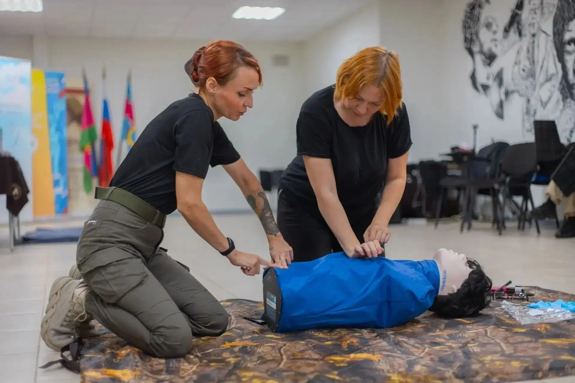 ККГИПИБ продолжает реализацию просветительского проекта по обучению населения навыкам первой помощи
