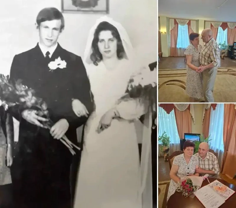 💍Супруги из Великих Лук Николай Ануфриевич и Александра Засимовна Тузовы отметили 50-л...