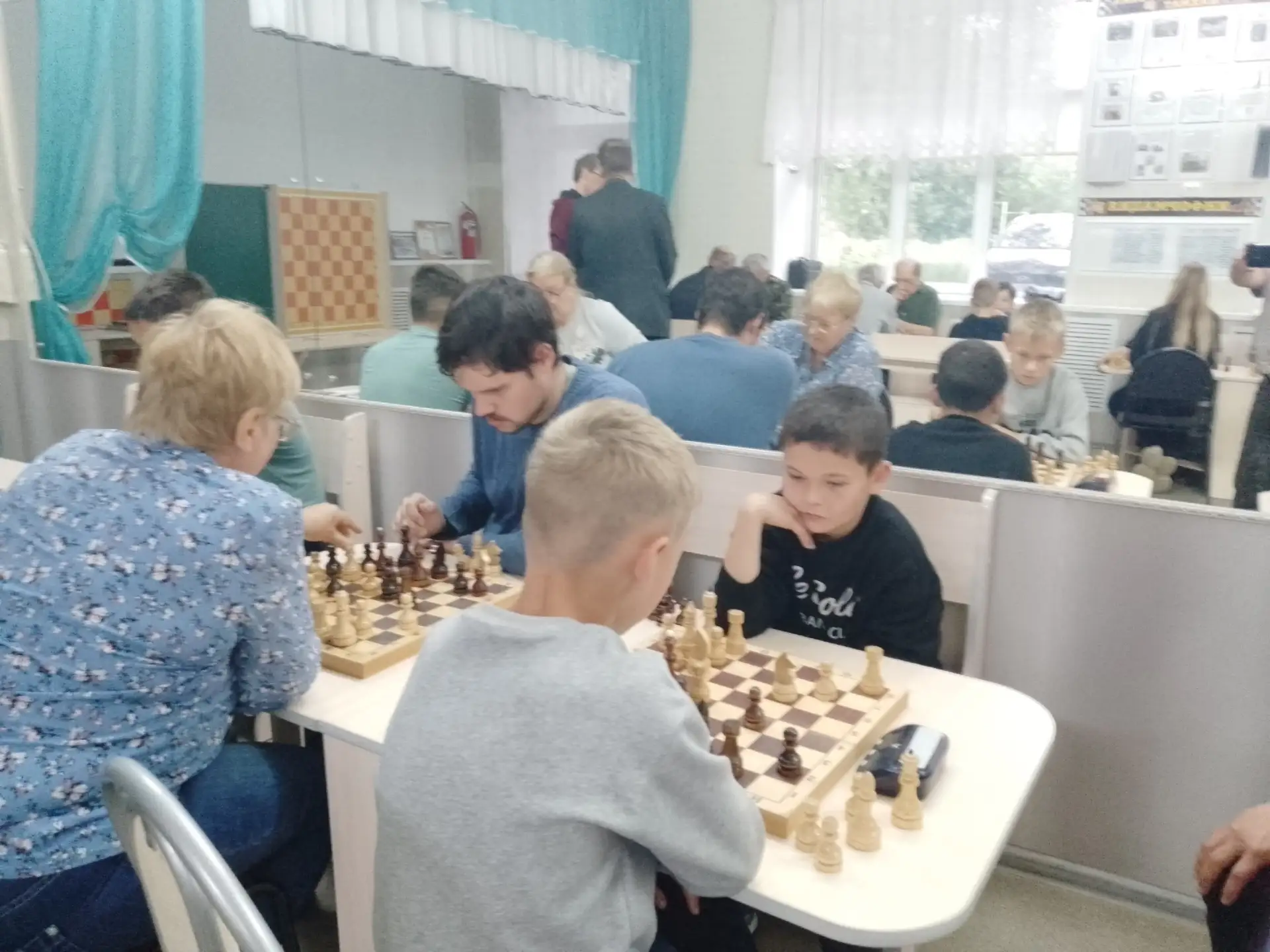 ♟ 13 сентября в Городском шахматном клубе состоялся турнир по шахматам, посвящённый пам...