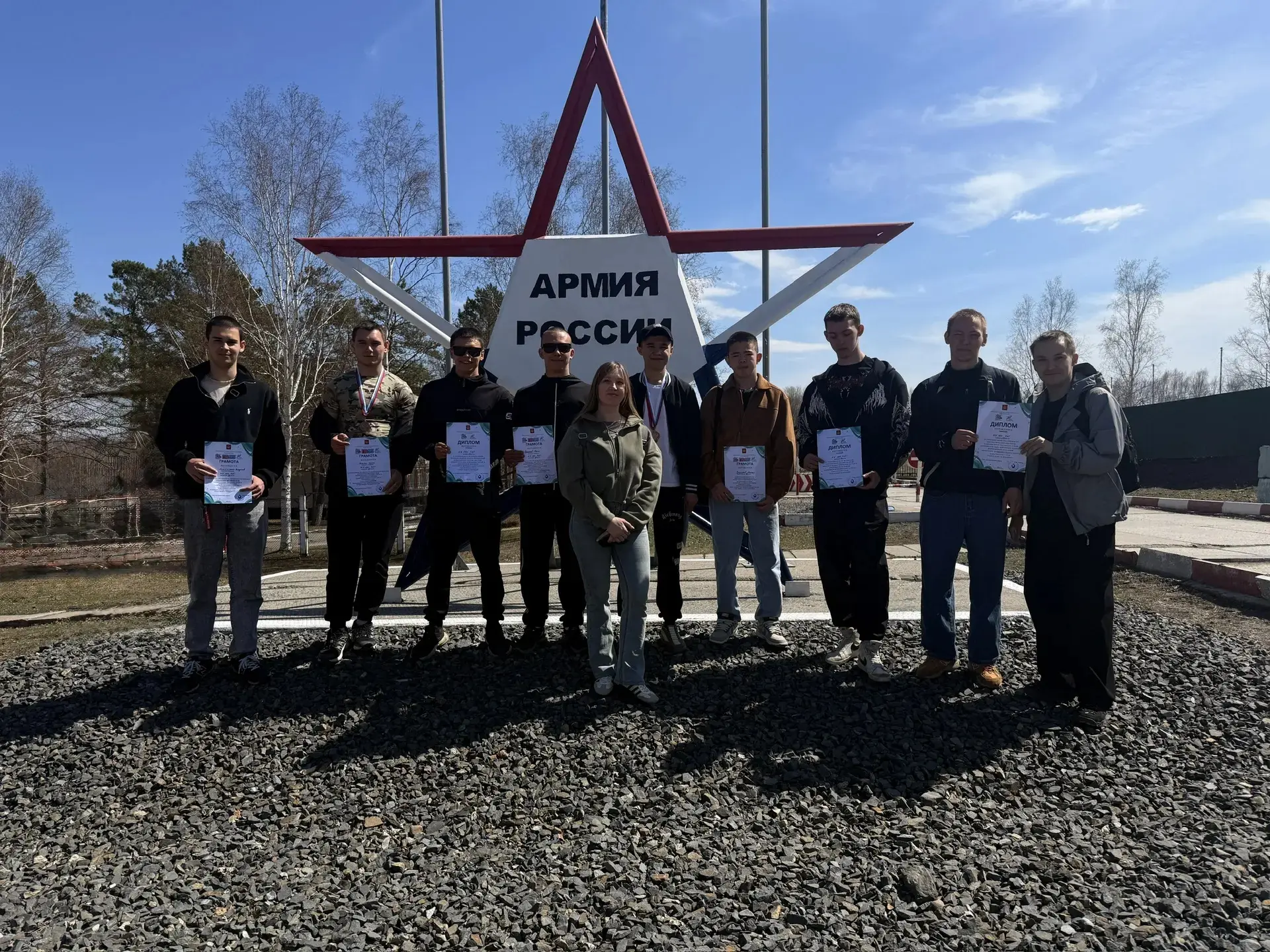 10 мая в воинской части прошел еще один этап фестиваля военнослужащих и допризывной мол...