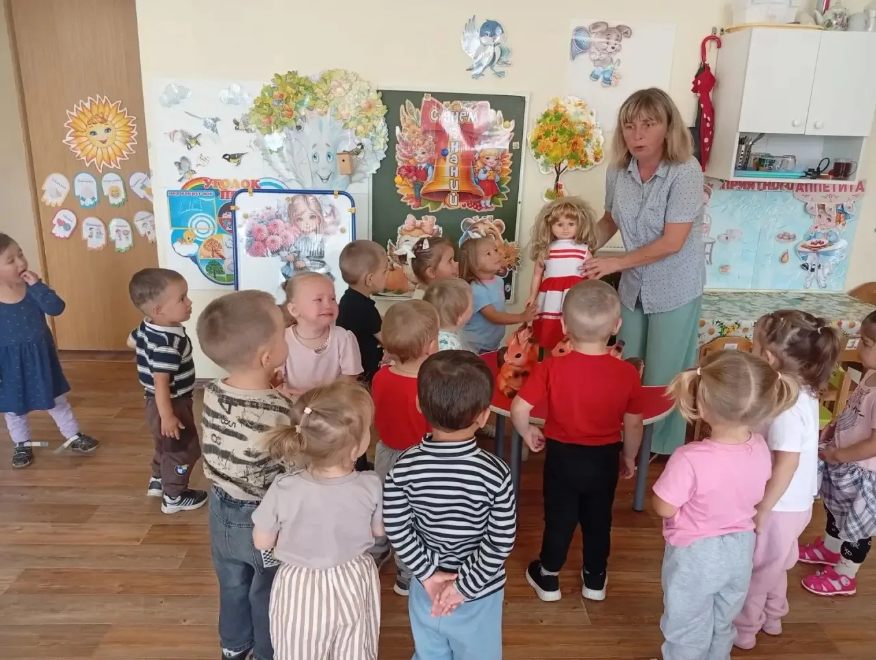 🎉 День Знаний в ясельной группе «Солнышко»! 🎉