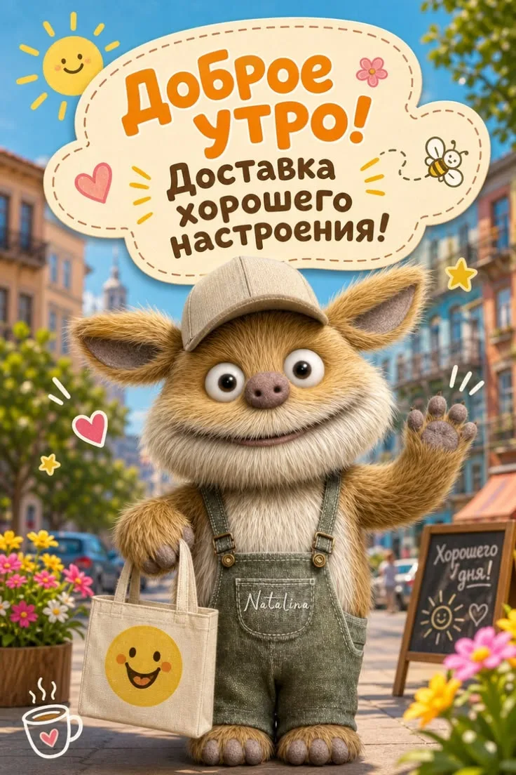 Доброе утро, хорошего настроения

Открытки на все случаи 🎈 🩵
