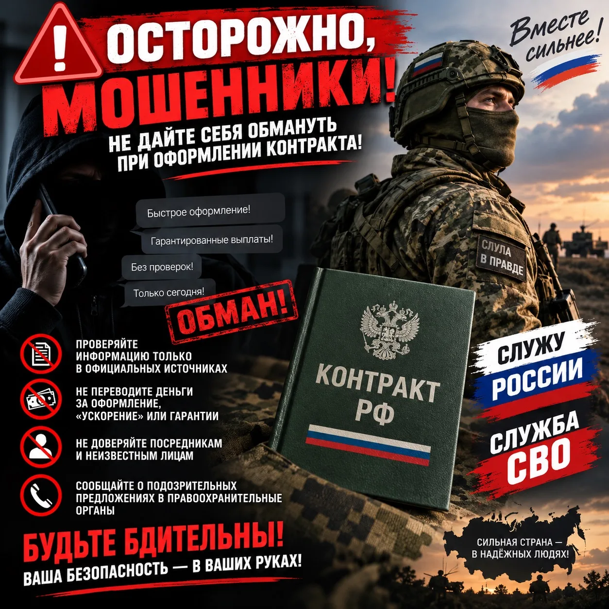 🚨 ОСТОРОЖНО, МОШЕННИКИ! НЕ ДАЙТЕ СЕБЯ ОБМАНУТЬ ПРИ ОФОРМЛЕНИИ КОНТРАКТА!