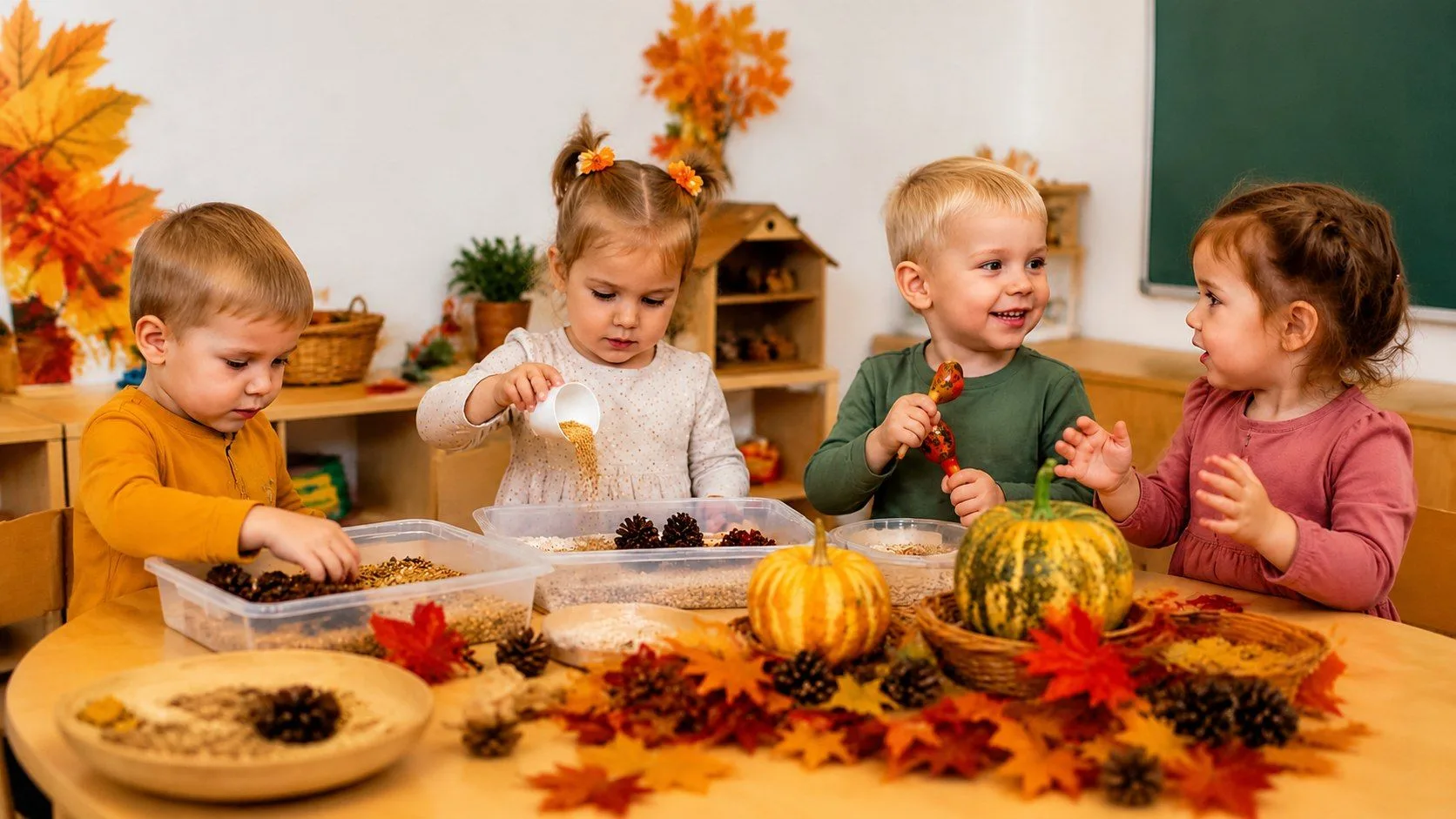 😊Приглашаем малышей 2–3 лет на развивающую программу «Разноцветная осенняя сказка»!