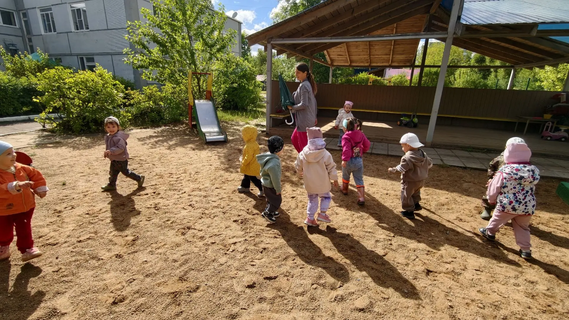 Фольклорные игры в детском саду🤗