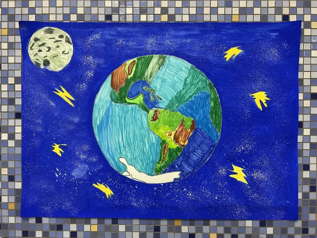 🛰️КОСМИЧЕСКОЕ ТВОРЧЕСТВО 🛰️  🎓Ученики начальных классов нашей #ШколаТропарево решили покреативить на