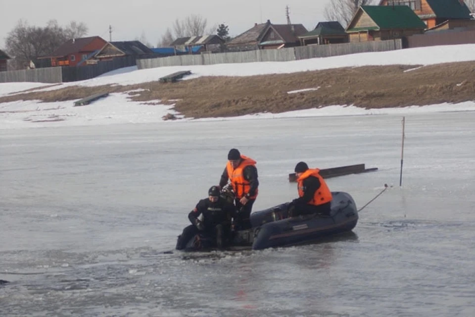 😱😱 Два человека провалились под лёд в Воротынском округе  Два человека провалились под лёд вблизи ра