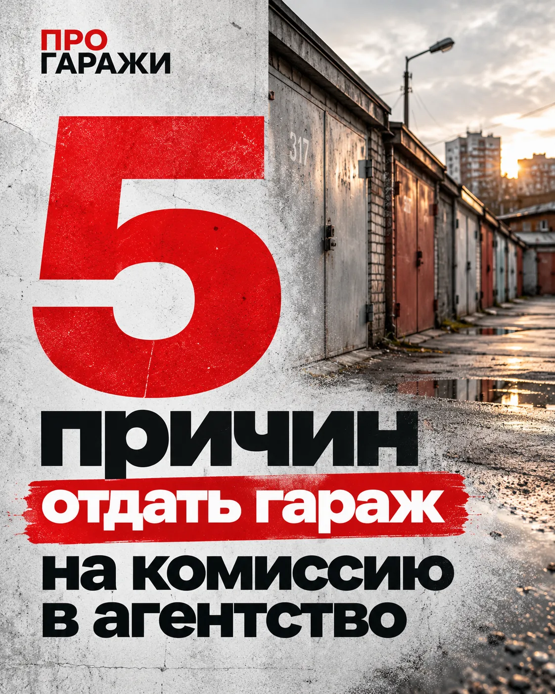 5 причин, почему вашим гаражом должны заниматься профи, а не вы сами!