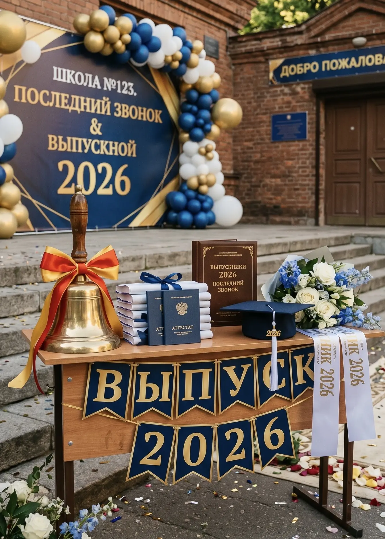 🎓 Последний звонок и выпускной уже близко! 🔔