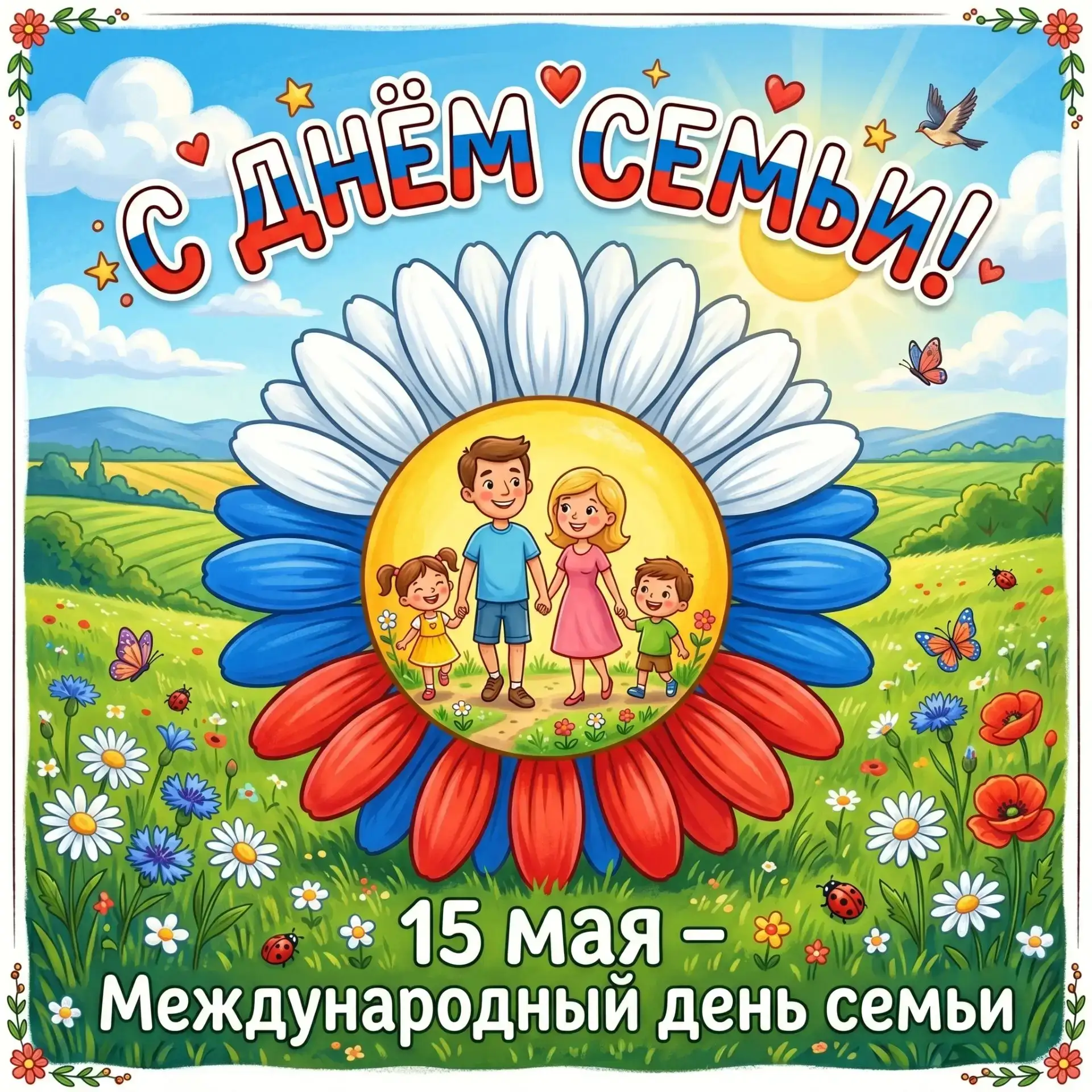 Совместная утренняя или дневная зарядка — отличный способ укрепить семейные связи, зарядиться позити
