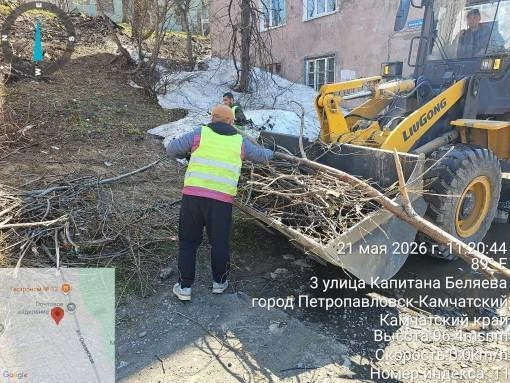 Город день за днем   21 мая 2026 года   Ежедневно подрядные организации проводят работы по уборке му