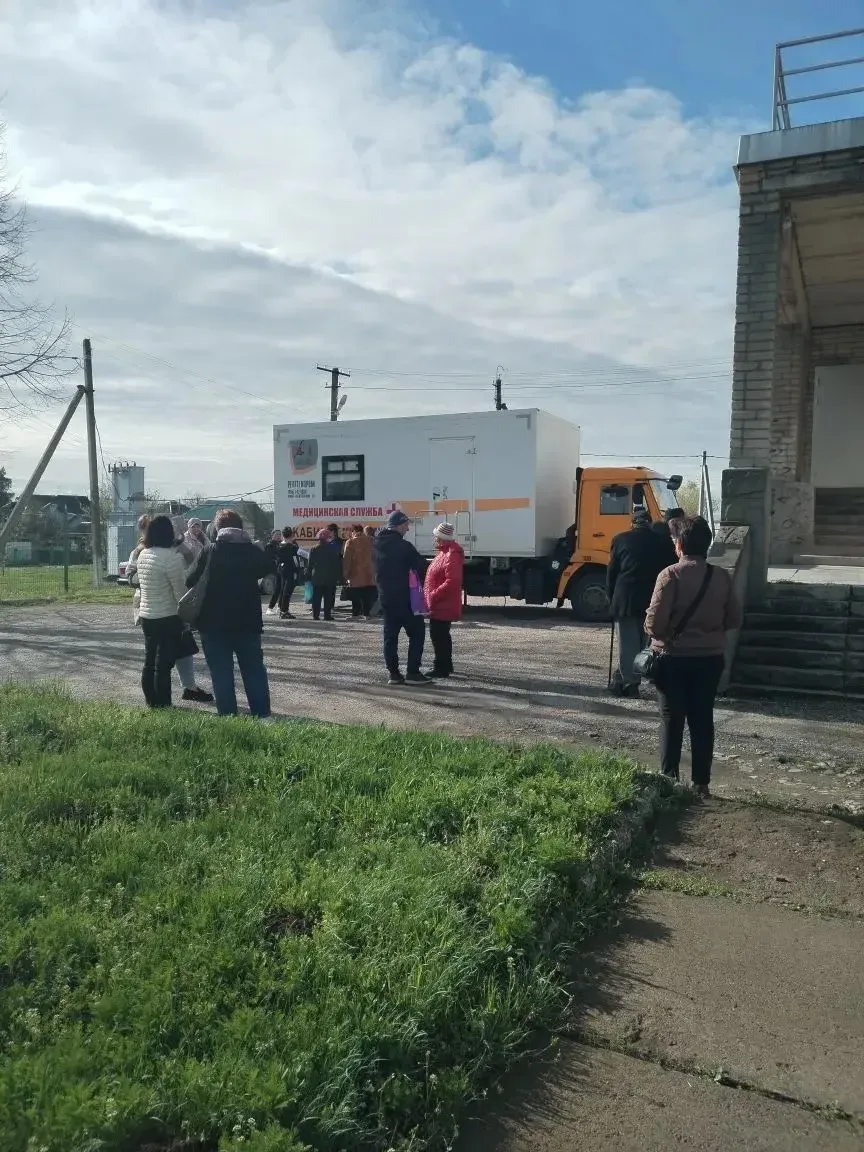 04.04.2026, выездная диспансеризация прошла в амбулатории станицы Переясловской! 🟢   Врачом терапевт