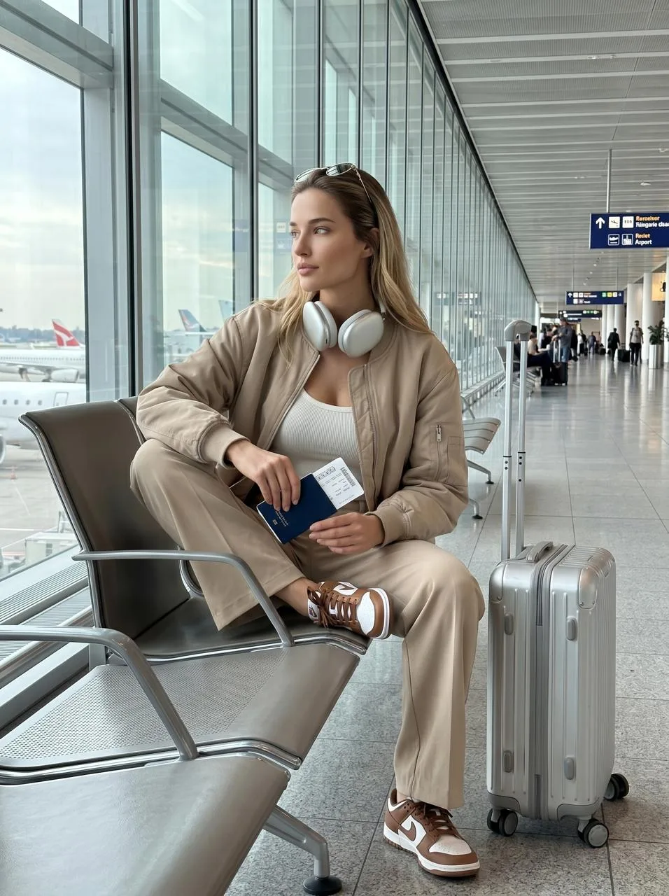 Кадр в аэропорту🛩
