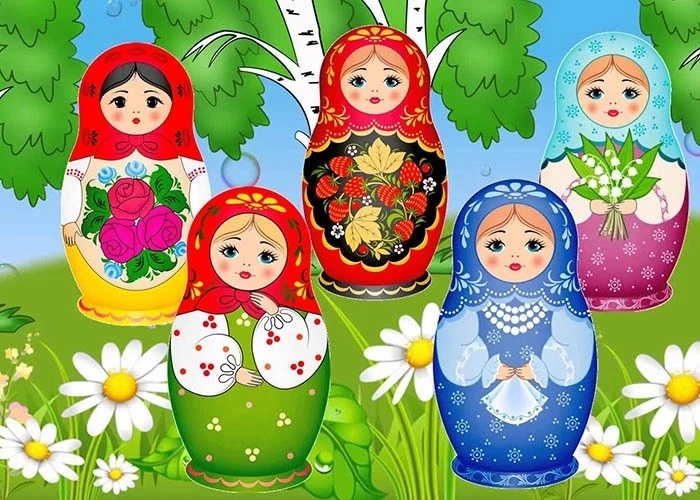 1️⃣1️⃣июня – День Матрёшки 🪆 
 
🤗 Одна из групп в детском саду №1 носит название «Матрёшки». Кому 