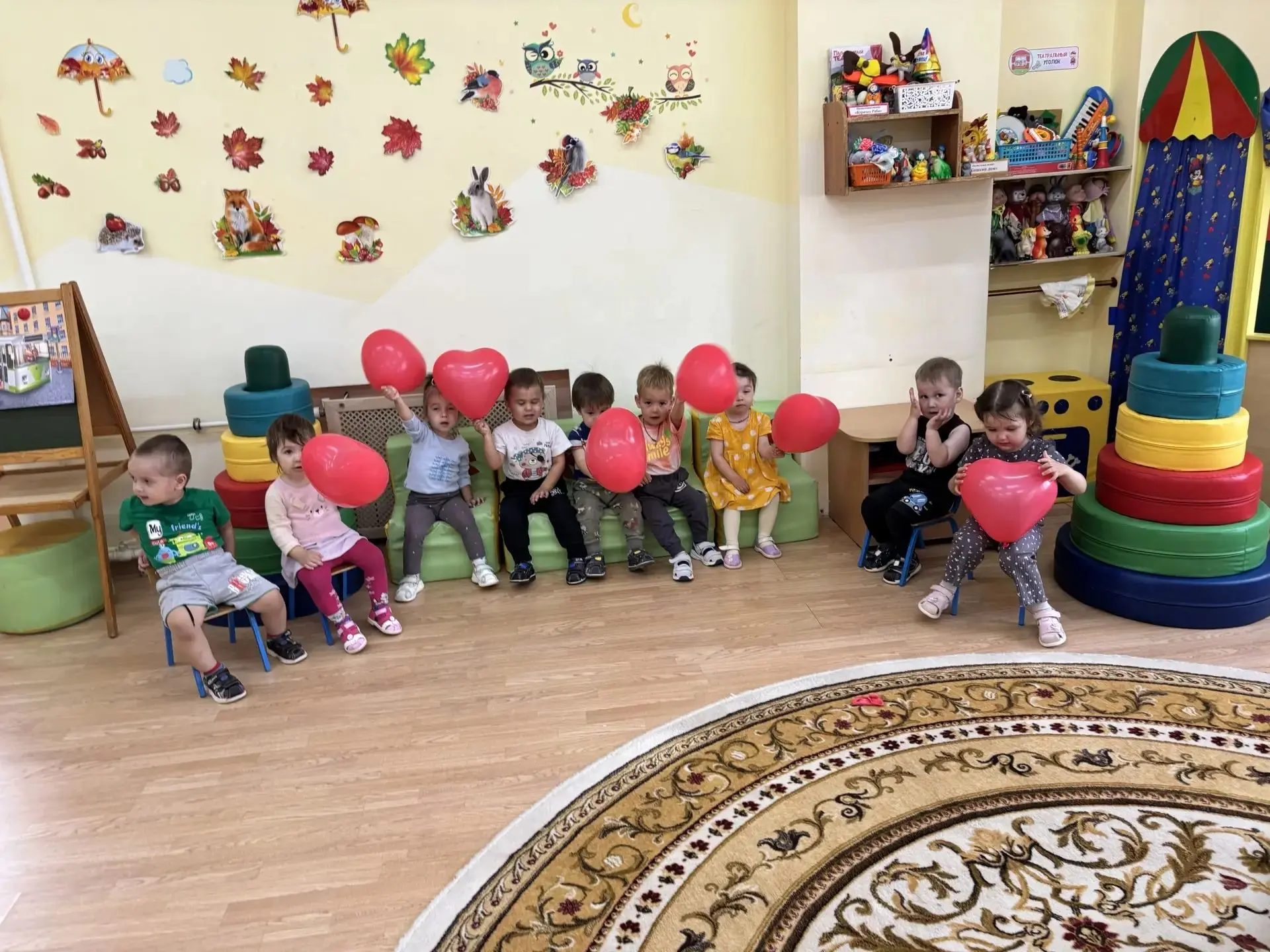 ❤️ «День сердца» в группе «Подсолнушки»: тепло, движение и творчество! ❤️